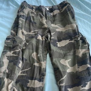 Camo cargo pants